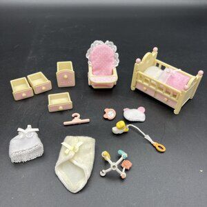 Calico Critters Sylvanian Families Nursery Set Crib Toys Replacement Drawers